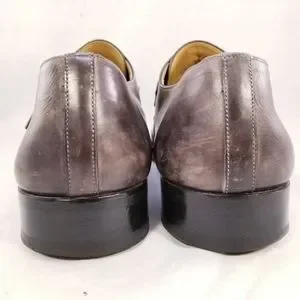 DESIGNER MAGNANNI MEN SHOES LOAFERS MONK STRAP BROWN LEATHER SIZE 12 M EUC Magnanni | Shoes | Designer Magnanni Men Shoes Loafers Monk  main image 2